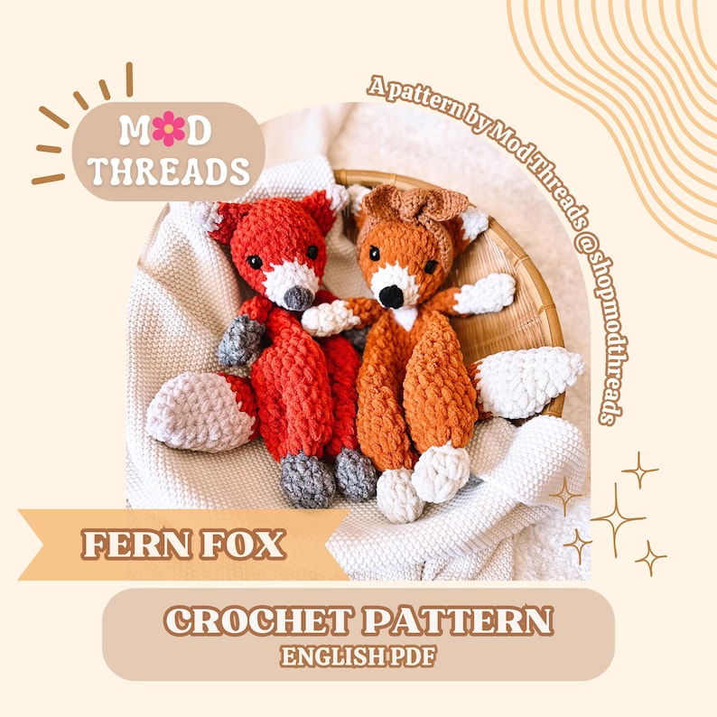 Fern the Fox Crochet PATTERN