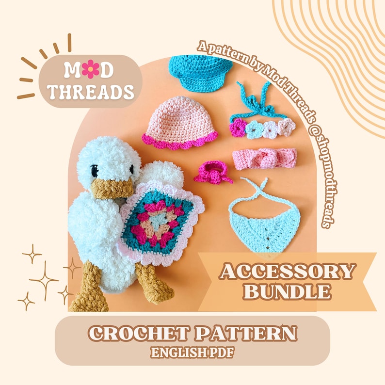 Accessory Bundle Crochet PATTERN